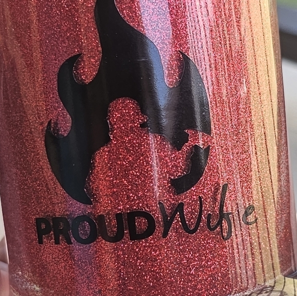 Firefighter Wife Makeup Brush Holder - Picture 5 of 5